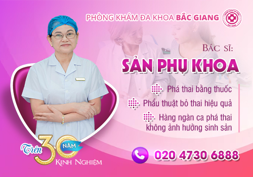 nơi nào phá thai không đau tại bắc giang