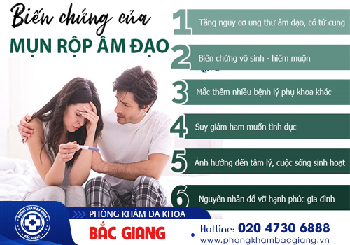 Âm đạo nổi mụn rộp không đơn thuần là do vấn đề vệ sinh