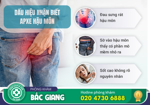 chữa ap xe hậu môn tại bắc giang