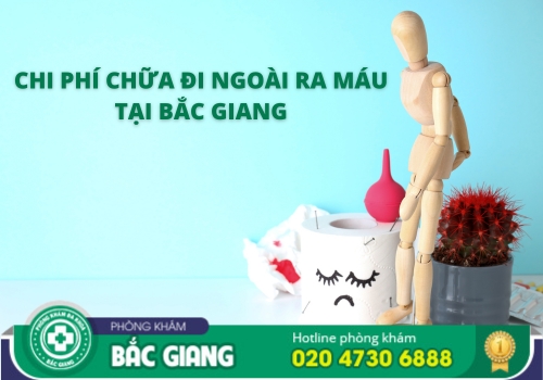chi phí chữa bệnh đi ngoài ra máu tại bắc giang