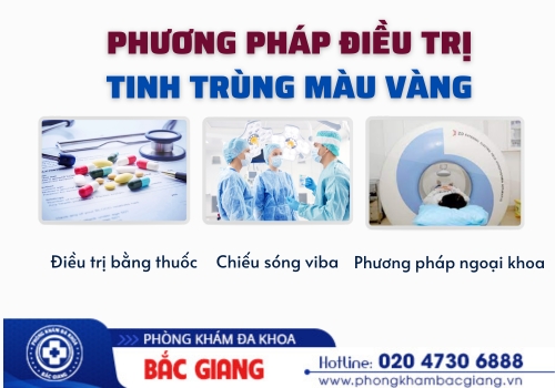 tinh trùng có màu vàng: nguyên nhân và cách chữa
