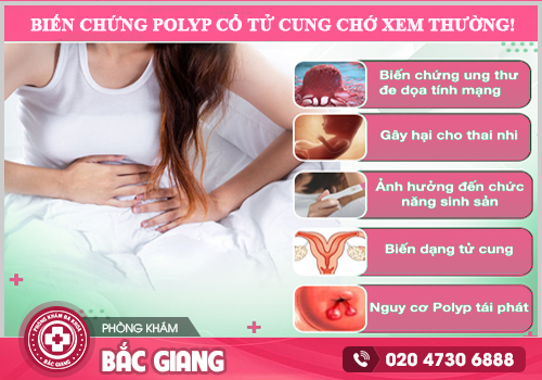 Chữa Polyp cổ tử cung tại Bắc Giang cùng chuyên gia đầu ngành