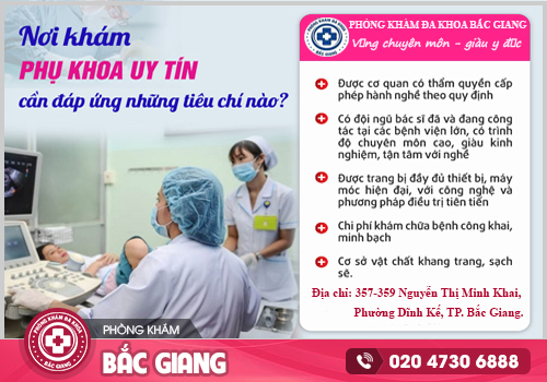 Khám viêm buồng trứng tại Bắc Giang cùng chuyên gia y tế đầu ngành