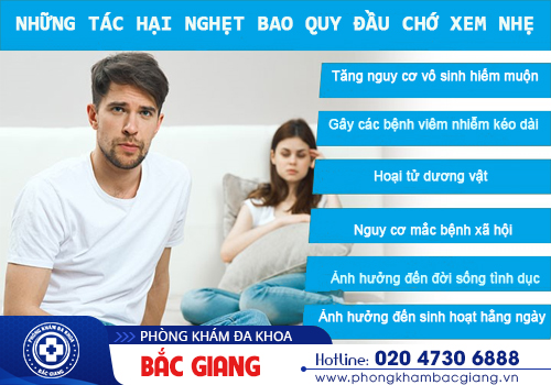 Nghẹt bao quy đầu là gì? Có nguy hiểm với sức khoẻ không?