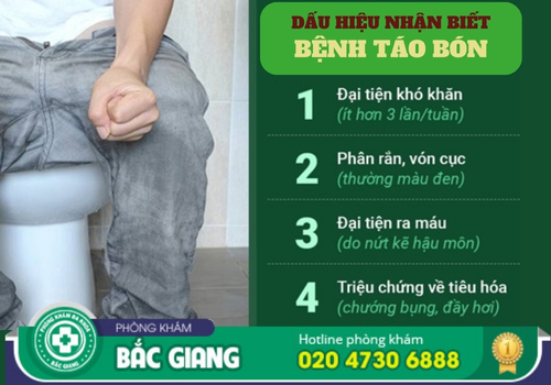 chữa táo bón ở bắc giang
